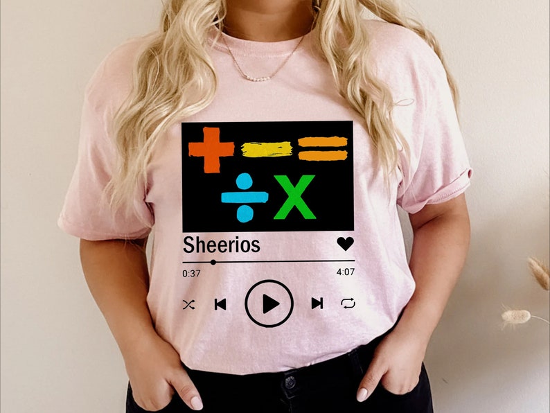 Ed Sheeran 2023 Music Concert T-shirt