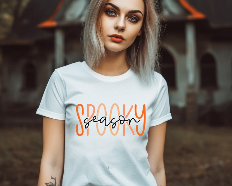 Spooky Halloween Cute and Scary T-shirt