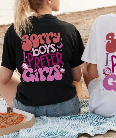 Colorful Letter Print T-shirt