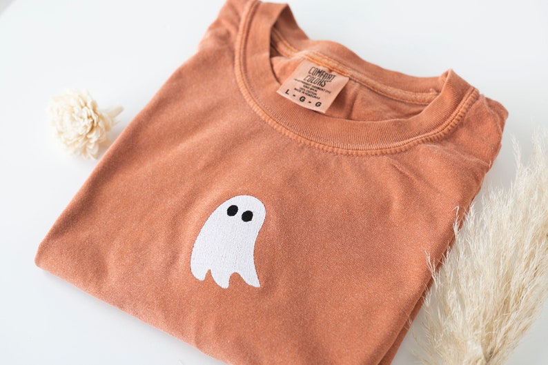 Embroidered Ghost T-shirt